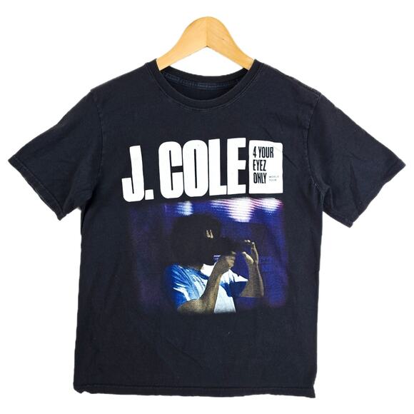 J Cole 4 Your Eyez Only World Tour Shirt Mens Small Rap Hip Hop Grunge 2017 - Picture 1 of 9